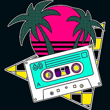 Artwork thumbnail, 80s Cassette Lover by Retroperks