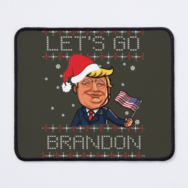 Item preview, LETS GO BRANDON CHRISTMAS TRUMP designed and sold by EllieHollow.