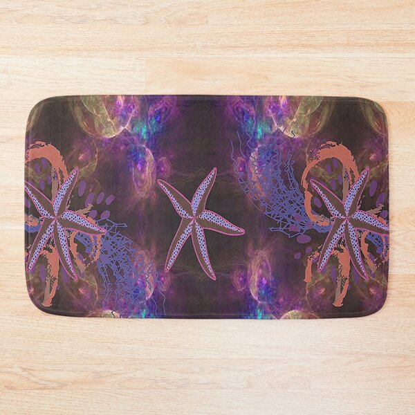 Item preview, Abstract Oceanic Star Fish Design,2, oceanic graphic psychedelic arte abstracto designed and sold by Adri Barnard.