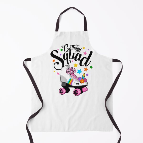 Item preview, Birthday squad, unicorn, roller skate designed and sold by iclipart.