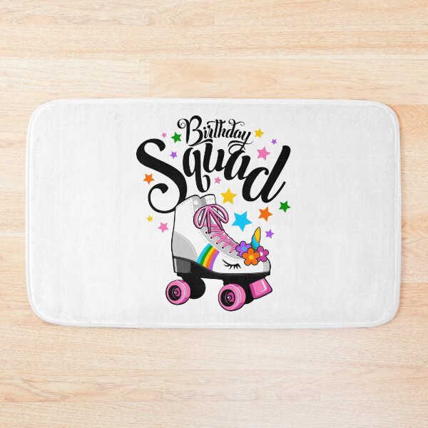 Item preview, Birthday squad, unicorn, roller skate  designed and sold by iclipart.