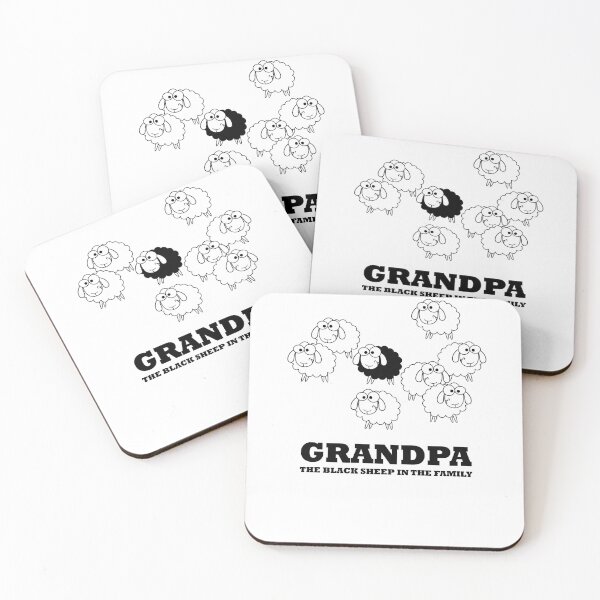 Item preview, Grandpa the Black Sheep in The Family - Funny designed and sold by NGAGE "LIVE LIFE".