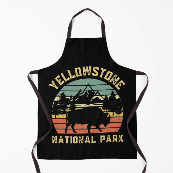 Item preview, Yellowstone National Park Vintage Bison designed and sold by i-longmanshop.