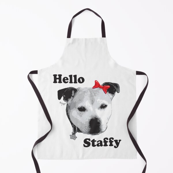 Item preview, Hello Staffy designed and sold by StaffyDognCo.