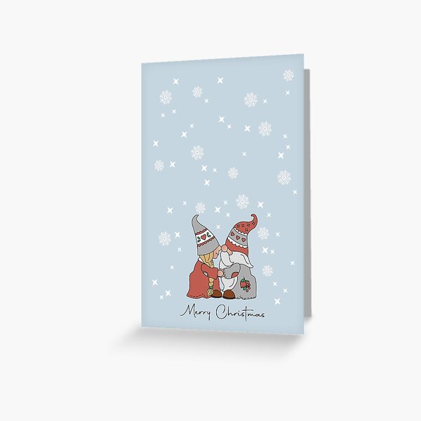 Item preview, Christmas Gnomes Husband and Wife designed and sold by Studio Pico.