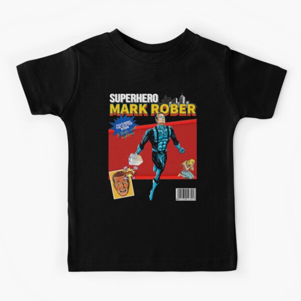 "Mark Rober the Superhero and his Glitter Bomb " Kids TShirt for Sale by Redbubble