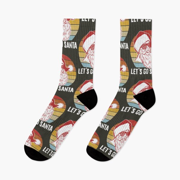 Item preview, Vintage Retro Santa Lets Go Santa     designed and sold by EllieHollow.