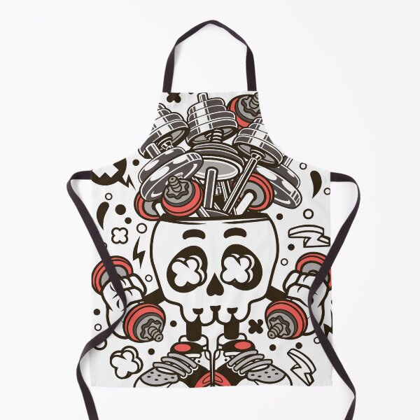 Item preview, Barbell Skull designed and sold by Globalize.