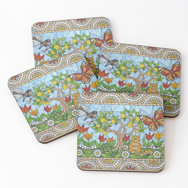 Item preview, Fantail & Friends designed and sold by AprilAppleArt.