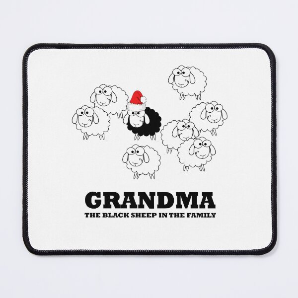 Item preview, Christmas Grandma the Black Sheep in The Family - Funny designed and sold by NGAGE "LIVE LIFE".