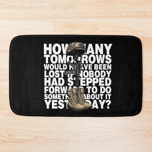 Item preview, How many Tomorrows Would Have Been Lost Fallen Soldier Souvenir designed and sold by Urosek.