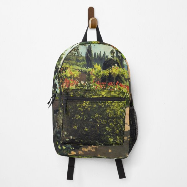 Item preview, Adolphe Monet Reading in the Garden-Claude Monet designed and sold by LumiereSasha.