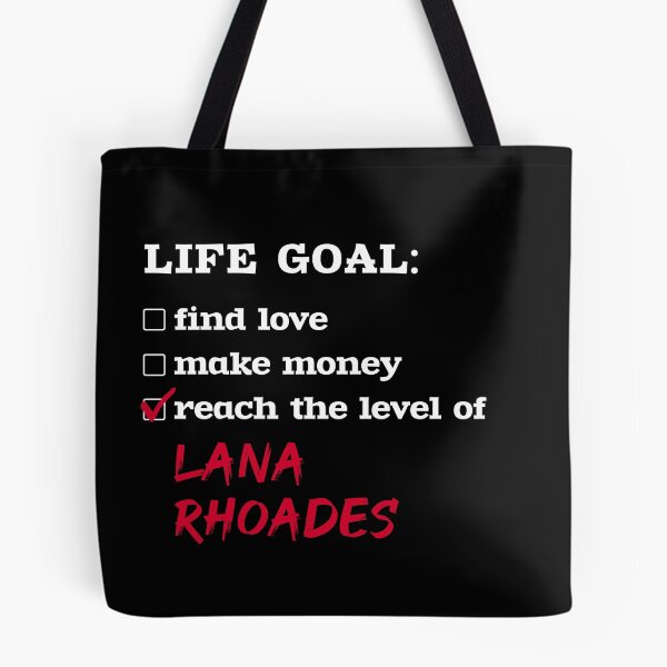 Item preview, Life goal - Lana Rhoades designed and sold by 2Girls1Shirt.