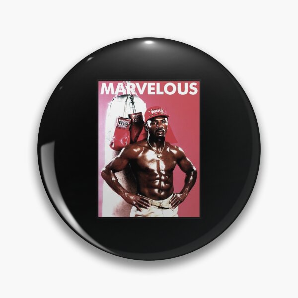 Item preview, Funny Gift Marvin Hagler Retro Wave designed and sold by TrentonReichert.