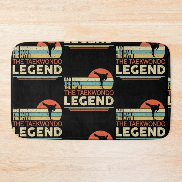 Item preview, taekwondo fighter Dad The Man The Myth The taekwondo Legend  designed and sold by DesignByMai.