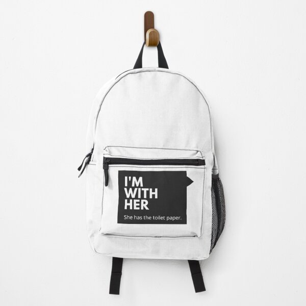 Item preview, I'm with Her! She has the Toilet Paper. T-shirt designed and sold by agrapa.