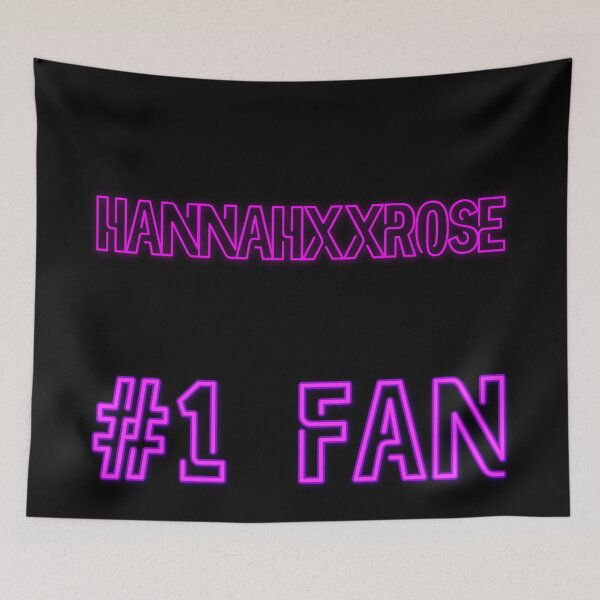 Item preview, Hannahxxrose #1 fan designed and sold by 2Girls1Shirt.