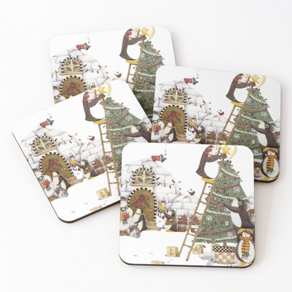 Item preview, Penguins At Christmas designed and sold by Dreamcatcher11.