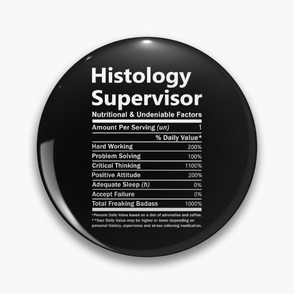 Item preview, Histology Supervisor T Shirt - Nutritional and Undeniable Factors Gift Item Tee designed and sold by oslandefren.