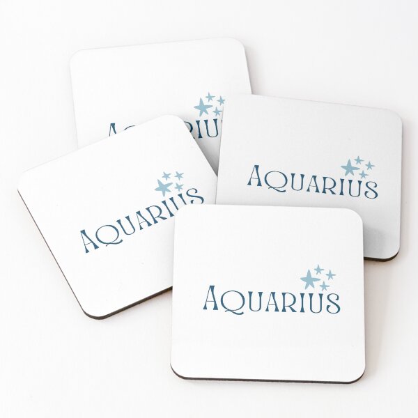 Item preview, Sign of Aquarius with Stars designed and sold by Hellofriendco.