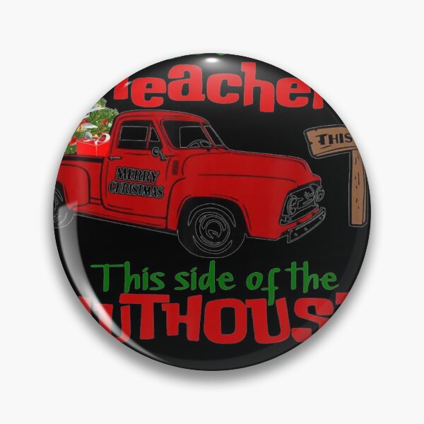 Item preview, Jolliest Bunch Of Teacher This Side Nuthouse Red Plaid Xmas designed and sold by IonMititelu.