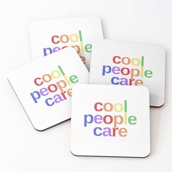 Item preview, "Cool People Care" Original Graphic designed and sold by catvclark.