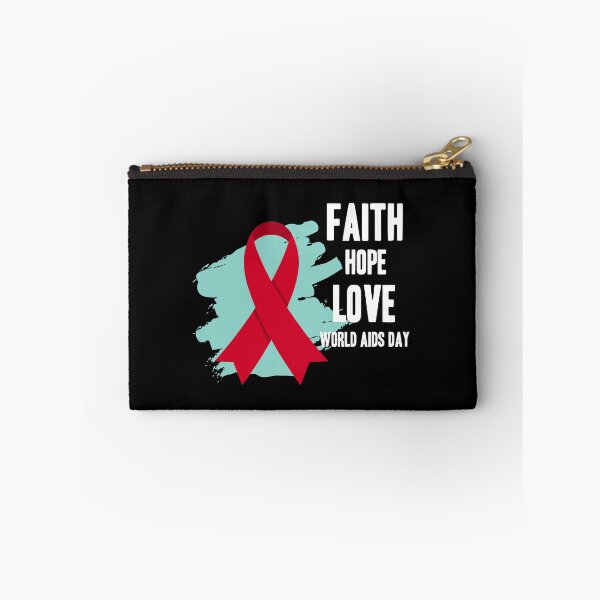 Item preview, Faith Hope Love World AIDS Day designed and sold by Color-Sparkle.