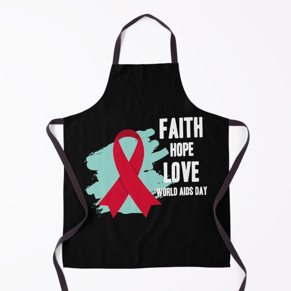 Item preview, Faith Hope Love World AIDS Day designed and sold by Color-Sparkle.