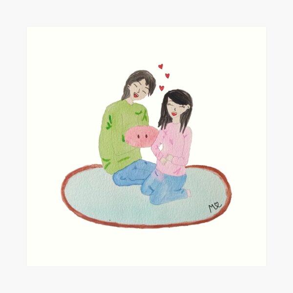 Item preview, Pregnancy couple designed and sold by macuarelas20.