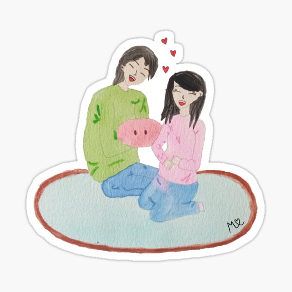 Item preview, Pregnancy couple designed and sold by macuarelas20.