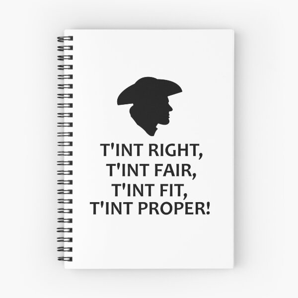 Item preview, T'int Right, T'int Fair, T'int Fit, T'int Proper designed and sold by Raminovitch.