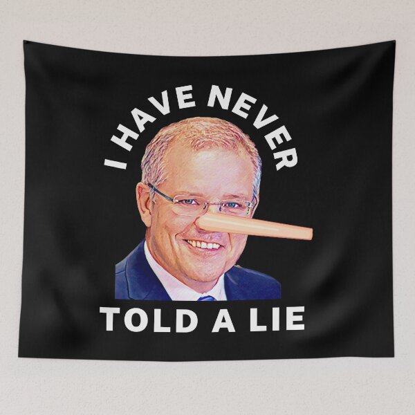 Item preview, ScoMo Never Told a Lie designed and sold by Aussies-R-Us.