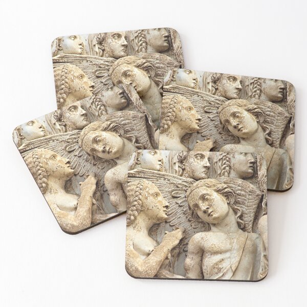 Item preview, Orvieto Cathedral Facade Relief Angels Gothic Art designed and sold by Anna Lemos.