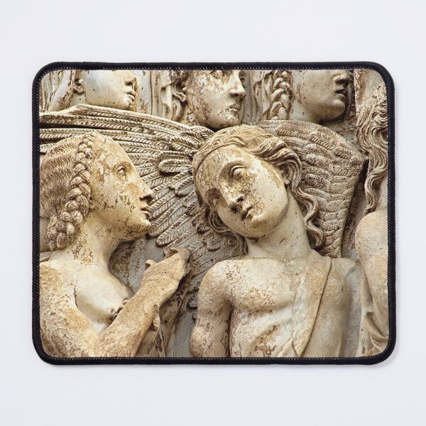 Item preview, Orvieto Cathedral Facade Relief Angels Gothic Art designed and sold by Anna Lemos.