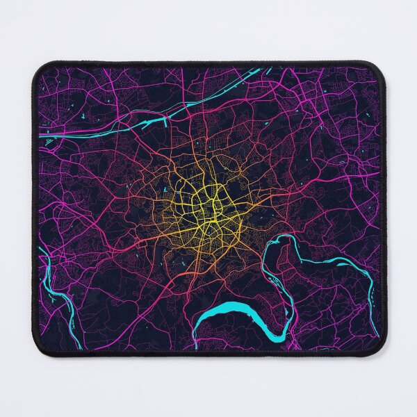 Item preview, Essen City Map of Germany - Neon designed and sold by deMAP.
