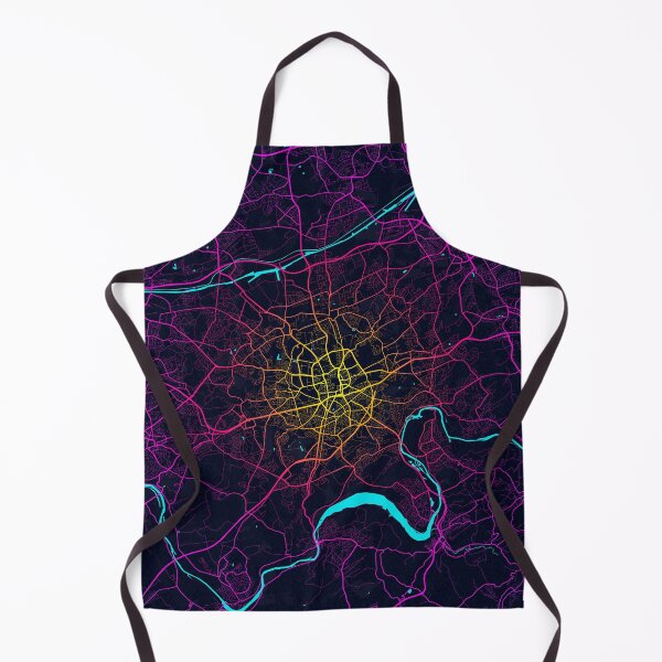 Item preview, Essen City Map of Germany - Neon designed and sold by deMAP.
