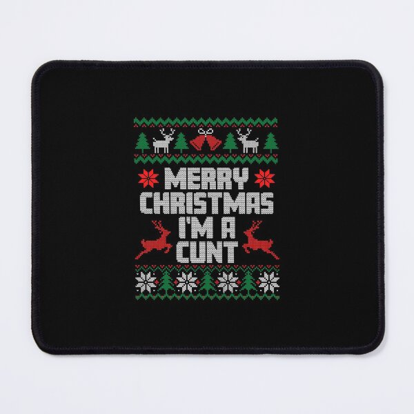 Artikelvorschau, Offensive Weihnachtspullover, Frohe Weihnachten, ich bin Fotze, Nightmare Before, Dackel-Weihnachtspullover, unangemessene Weihnachtspullover, 24. Dezember, Rentiermuster, Zuckerstangenmuster, Weihnachtsmann 2021 entworfen und verkauft von Tallys-Apparel.