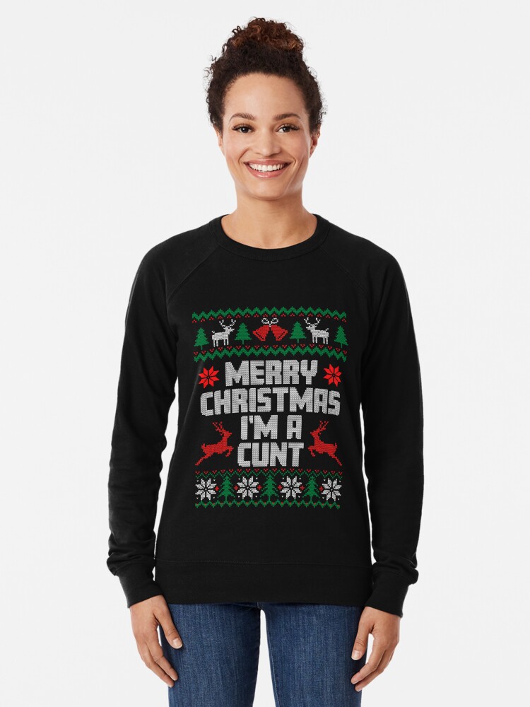 Inappropriate Snowman Plus Size Ugly Christmas Sweater