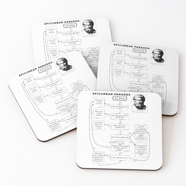 Item preview, Epicurean Paradox Diagram (Dark) designed and sold by MundaneVestment.