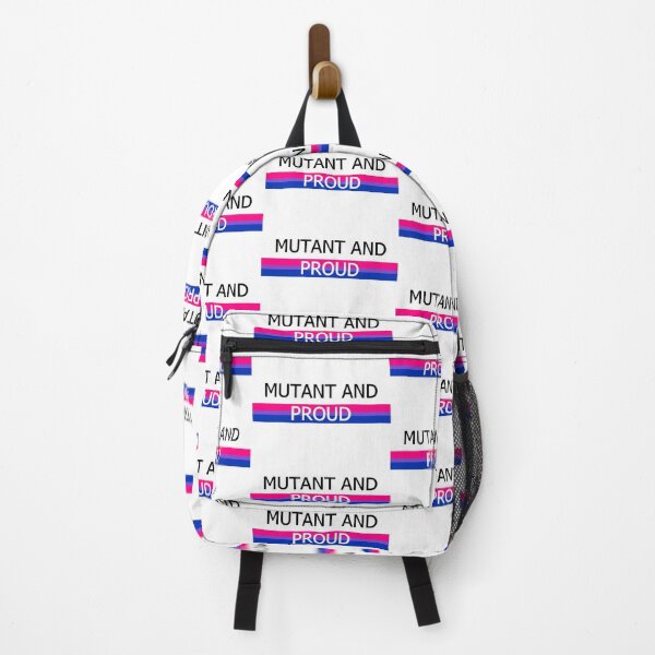 Item preview, MUTANT AND PROUD (Bi flag) designed and sold by potterstinks.