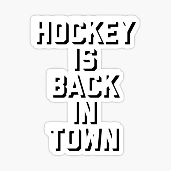 Hockey Town Stickers for Sale