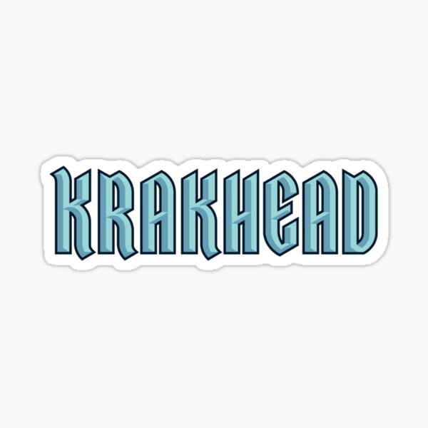 Item preview, Krakhead - Navy   designed and sold by SocialCreatur.