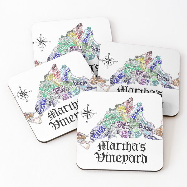 Item preview, Martha's Vineyard Map designed and sold by Conor Plunkett.