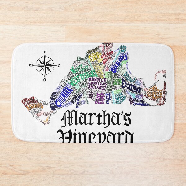 Item preview, Martha's Vineyard Map designed and sold by Conor Plunkett.