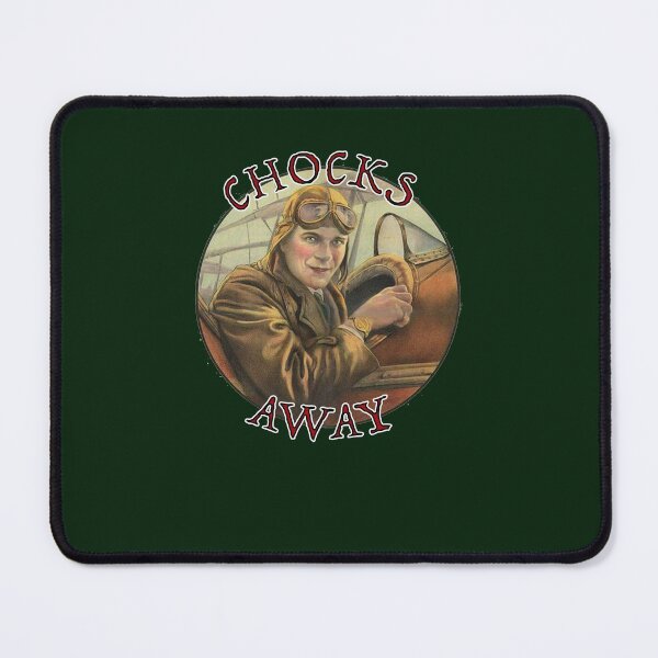 Item preview, Chocks away flying fighter ace vintage biplane pilot designed and sold by Captain-Jackson.