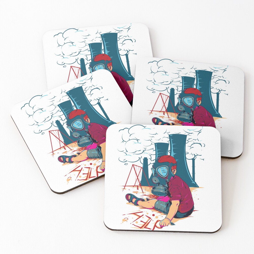 Item preview, Coasters (Set of 4) designed and sold by FreeSmart.