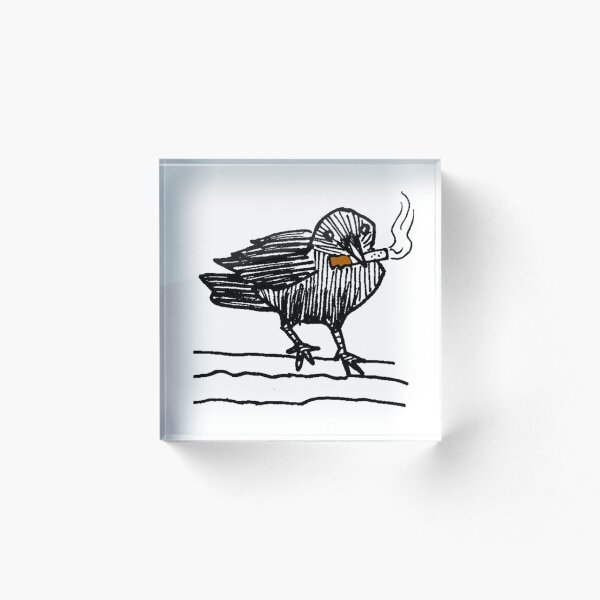 Item preview, Raven with cigarette designed and sold by Softillusion.