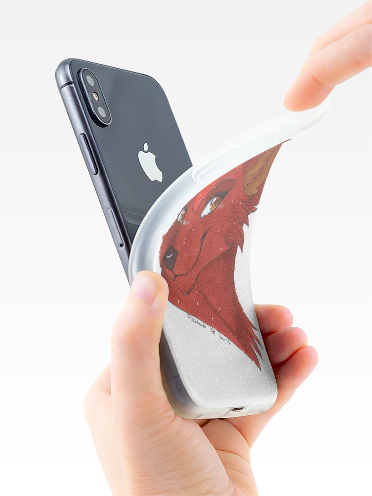 Thumbnail 4 of 5, iPhone Case, Fire Fox designed and sold by Rabbiata.