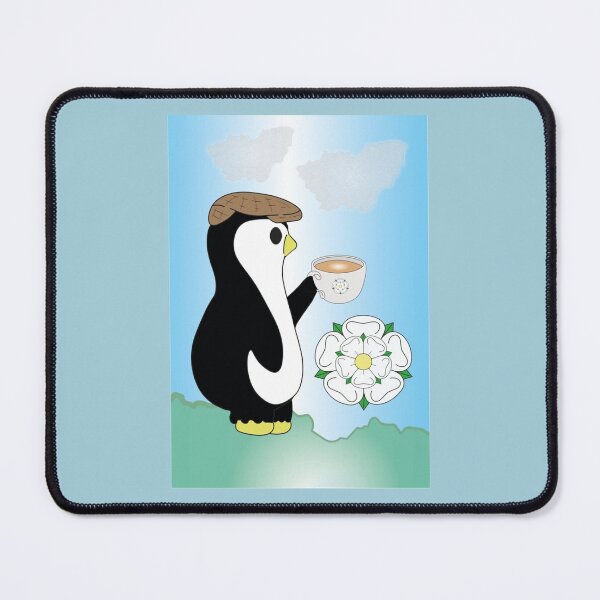 Item preview, Penguin drinking tea in Yorkshire   designed and sold by GPyroDesign.