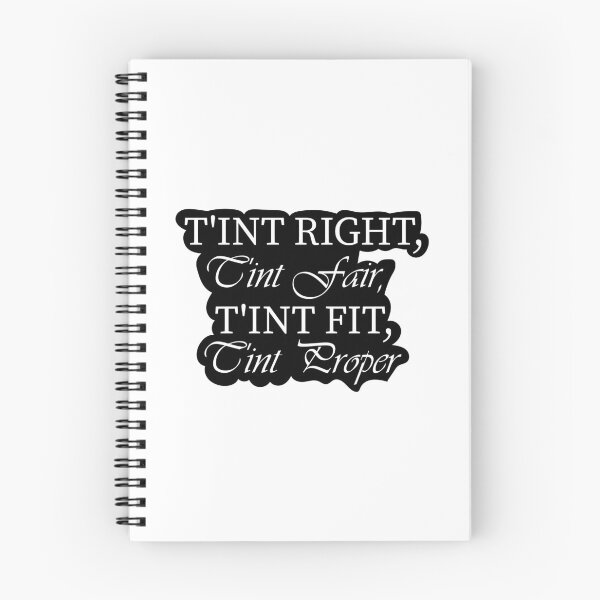 Item preview, T'int Right, T'int Fair, T'int Fit, T'int Proper designed and sold by Raminovitch.